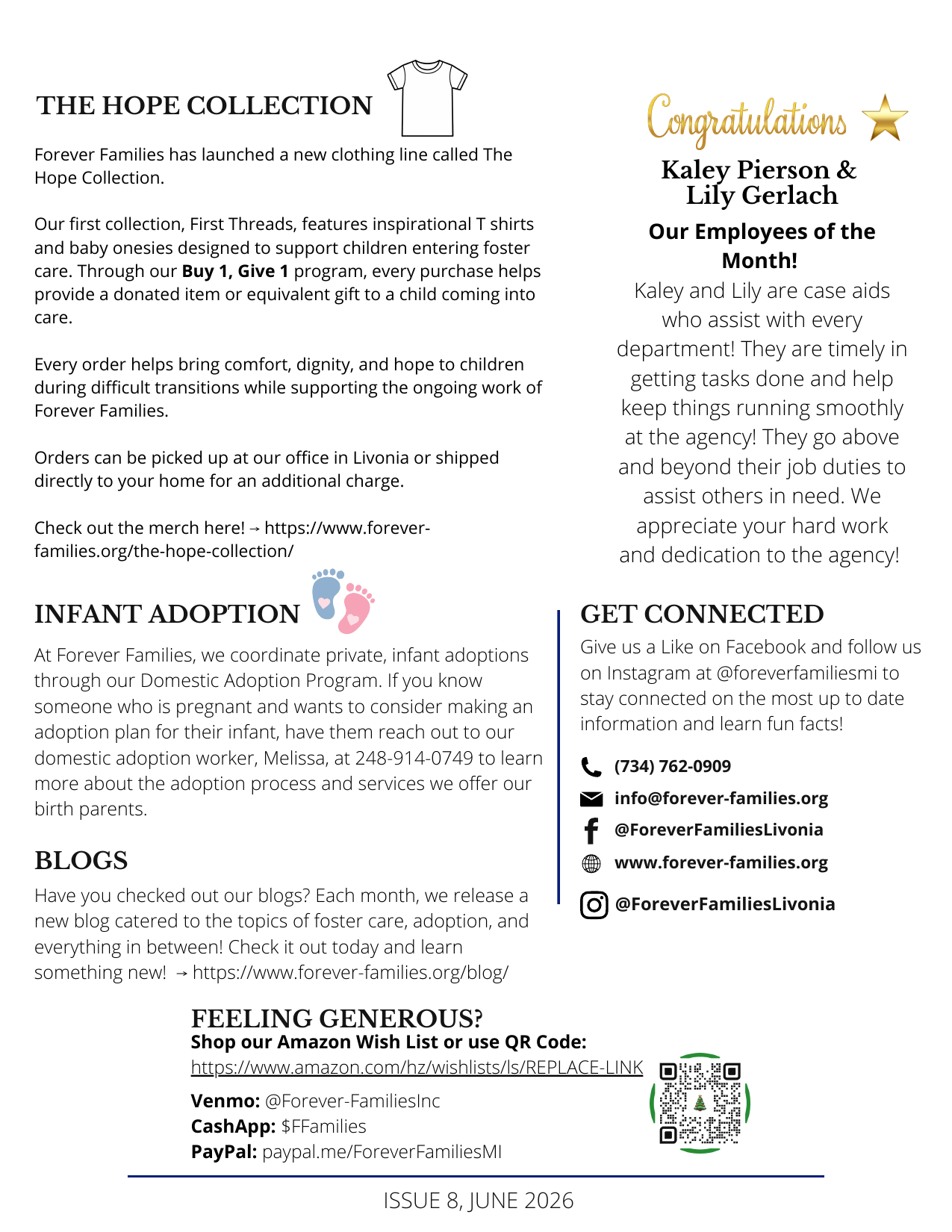 Forever Families Insider, Issue 8, June 2026 — Page 2
