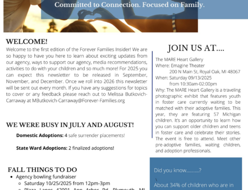 Forever Families Insider — September 2025
