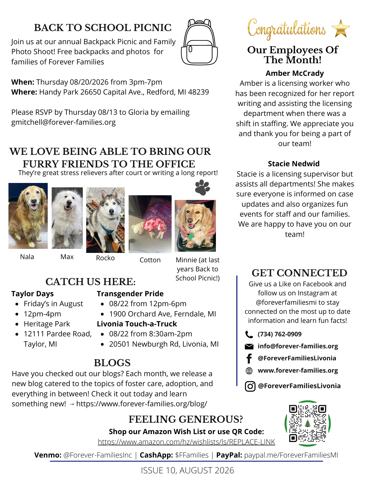 Forever Families Insider, Issue 10, August 2026 — Page 2